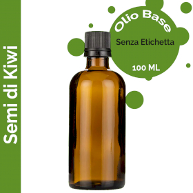 10x Olio di Semi di Kiwi 100ml - Senza Etichetta