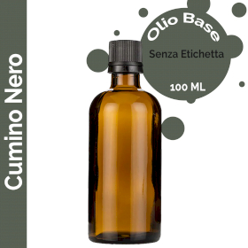 10x Olio di Cumino Nero 100ml - Senza Etichetta