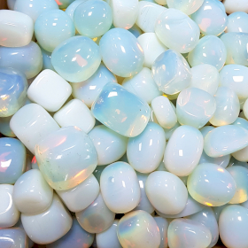 24x Pietre Burattate - Opalite L