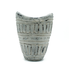Vaso in Ceramica - Crema - Turbini 22cm