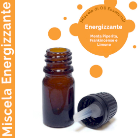 10x Miscele di Oli Essenziali (No Etichetta) - Energizzante 10ml