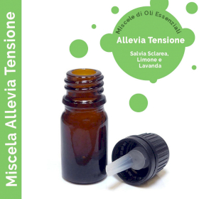 10x Miscele di Oli Essenziali (No Etichetta) - Allevia Tensione 10ml