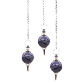 3x Pendolini sferici - Sodalite