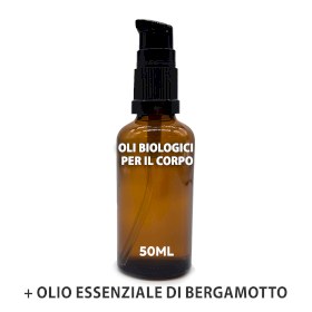 10x Oli Corpo Biologici 50ml - Bergamotto - No Etichetta