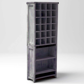 Espositore per candele e incensi - Grigio