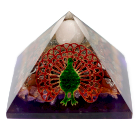 Orgonite Pavone 80mm