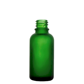 192x Bottiglie in Vetro Verde Satinato da 10ml