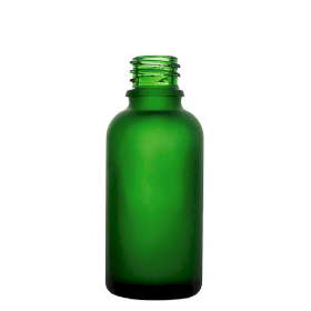 110x Bottiglie in Vetro Verde Satinato da 30ml