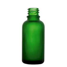88x Bottiglie in Vetro Verde Satinato da 50ml