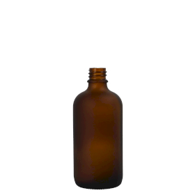 192x Bottiglie in Vetro Ambrato Satinato da 10ml