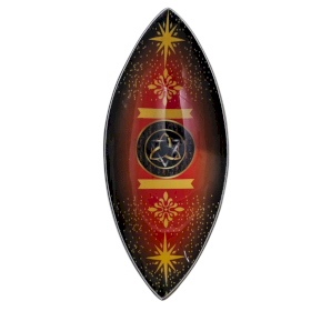 Ciotola per Incenso Smaltata -Alluminio - Triquetra Pagana