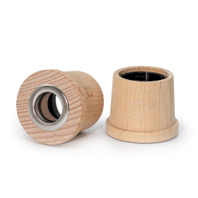 6x Tappo con Buco per Diffusore 28 mm - Forma Sughero (RDBot-11 a 16 e 21 a 32)