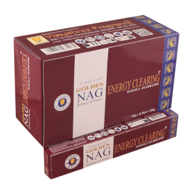 12x 15g Golden Nag - Incenso Purificazione Energetica