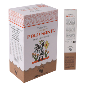 12x Resine su Bastoncino per Smudging Golden -  Palo Santo 30g