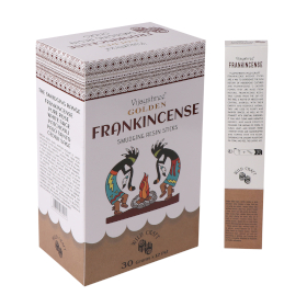 12x Resine su Bastoncino per Smudging Golden - Frankincense 30g