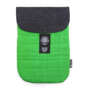 Custodia Imbottita per Laptop Verde Luminoso
