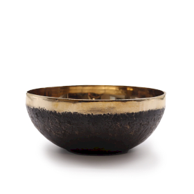 Campana Tibetana Chaken Grande – Fatta a Mano (circa 800g) – Ø 17 cm