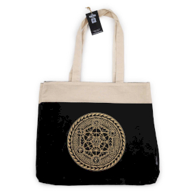 Borsa Tot (38x15x43cm) Stonewash Marrone Cioccolato -  Chakra