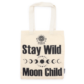 10x Borsa Iconica Basic Tote -Resta Selvaggia, Figlia della Luna - (40x36cm)
