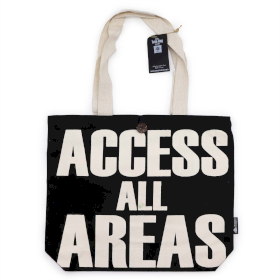 Borsa Iconica Basic Tote - ACCESS ALL AREAS -Nera (36x43x10cm)