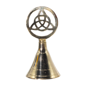 4x Campanella da Altare in Ottone – Simbolo Triquetra