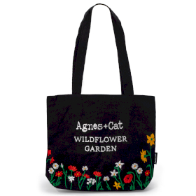 Borsa Tote in Cotone Naturale– Giardino di Funghi