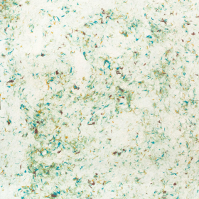 10x Carta Artigianale Lokta / da Regalo (51x76 cm) – Verde Cotone