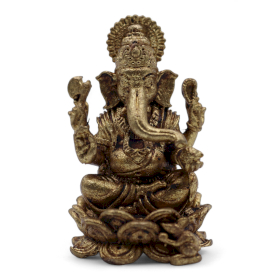 6x Divinità in Miniatura in Ottone – Ganesha (37 mm, 22 g)