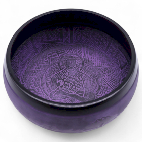 Campana Tibetana a Fungo Extra Forte – 23x10,5cm – 1,3kg – Purple Haze