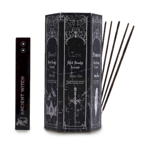 Espositore a Forma di Piramide per Incensi – Set da 5 “Ancient Witch Scents & Spells”