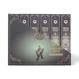 12x Incenso Smudge Crystal Scents alla Labradorite – Arruda