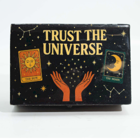 Cofanetto Medio Smaltato  - Trust the Universe
