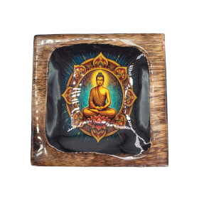 Vassoio Smaltato 38x13cm - Buddha