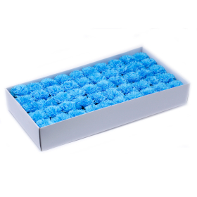 50x Fiori di Sapone DIY -  Garofani - Blu