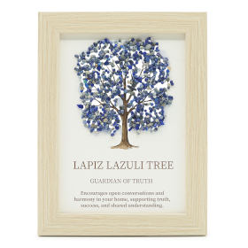 3x Quadro con Pietre Semipreziose – Albero della Vita - Lapislazzuli