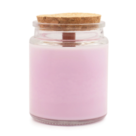 6x Candele di Soia con Stoppino in Legno – Fico e Ribes Nero (no etichetta)