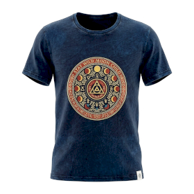 T-shirt M Stonewashed Stay Wild Moon Child – Blu