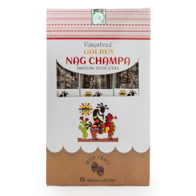 12x 30g Resine su Bastoncino per Smudging Golden - Nag Champa