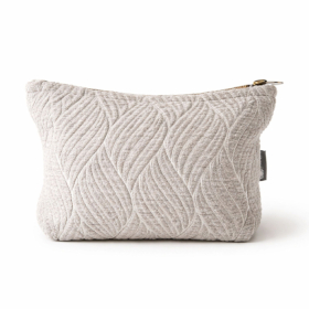 3x Beauty Case Nomad Sari in Jacquard Indiano - Moonlit Weave