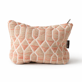 3x Beauty Case Nomad Sari in Jacquard Indiano - Rose Lattice