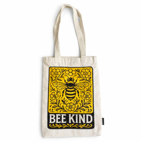 5x Iconic Tote Bag - Bee Kind - Naturale 10oz (42x30 cm)