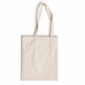 5x Iconic Tote Bag - Non Stampata - Naturale 10oz (42x30 cm)
