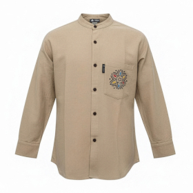 Camicia Nomad Sari Kathmandu M - Stone