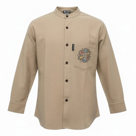 Camicia Nomad Sari Kathmandu L - Stone