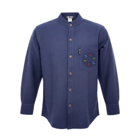 Camicia Nomad Sari Kathmandu M - Indaco