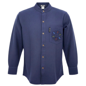 Camicia Nomad Sari Kathmandu XXL - Indaco