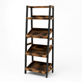 Espositore - Tre Mensole Inclinate & Ripiano Superiore (60x40x160 cm)