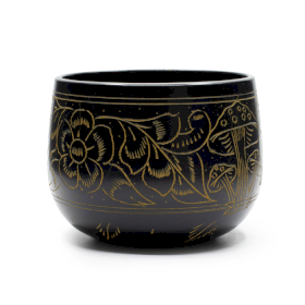 Campana Tibetana a Calderone - Fungo Magico - Gialla (15 cm)