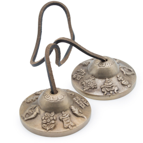 Cimbali Tibetani Tingsha - Portafortuna 6cm (155gm)