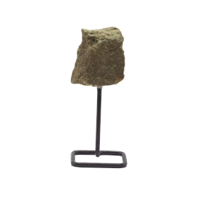 3x Minerali su Supporto Metallico - Epidoto